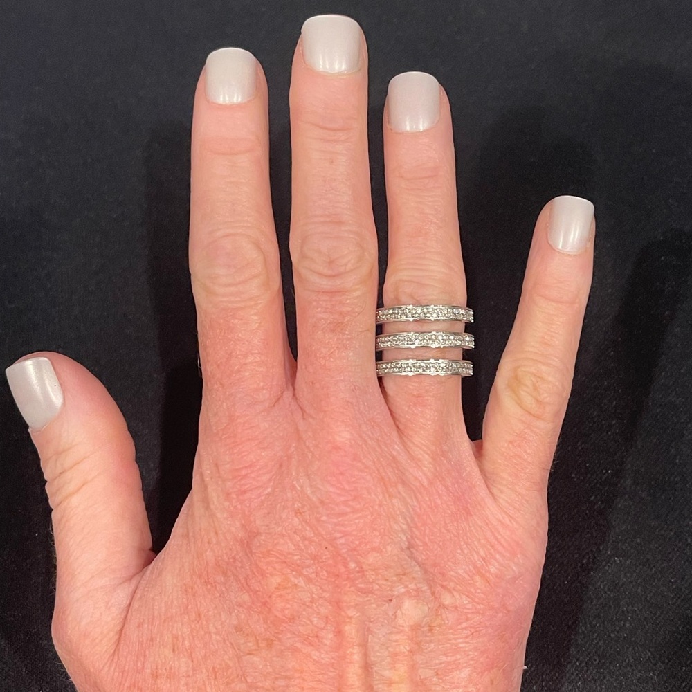 NWOT Michael Kors Tri Stacked Ring